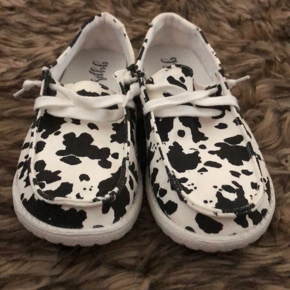 toms cow print shoes